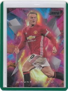 2016-17 Stadium Club Premier League Golazo Black Foil #7 Wayne Rooney Man United - Picture 1 of 1