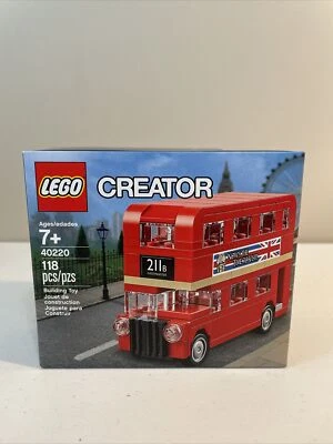 LEGO 40220 Creator Mini London Bus Brand New Sealed Box Free Shipping - Image 1 of 4