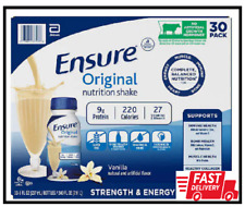 Ensure Original Nutrition Vanilla Shake 8 fl. oz., 30-pack Freeshipping