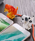 Funny Pet Dog Fast Charge Usb Cable 4 Ft Data Cord For Iphone/android Smartphone