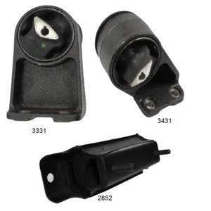 Engine & Trans. Mount Set 3pcs fits 02-00 Dodge Ram 2500, Ram 3500 L6 5.9 Diesel - Picture 1 of 4