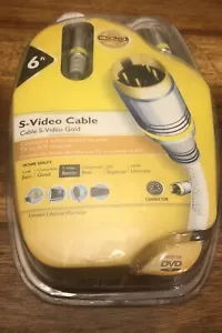 Philips 6ft S-Video Cable M62791 Gold Plated Connectors 24k New in Package - Picture 1 of 2