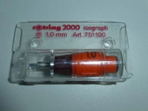 Original Zeichenkegel rOtring Isograph 1,00 mm NEU/OVP - Picture 1 of 1