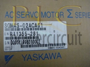 YASKAWA SGMAS-02ACA61 SERVO MOTOR SGMAS02ACA61 New In Box Expedited Shipping~ - Picture 1 of 2