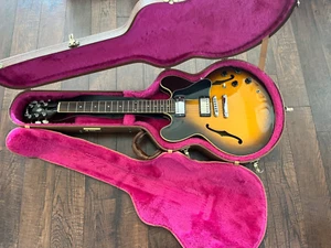 1990 Gibson ES-335 Dot Reissue Vintage Sunburst - Picture 1 of 22