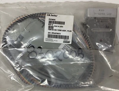 Foxboro Invensys P0700SA Rev U FBM7B/12B TERMINAL ASSEMBLY PLUG DISCONTINUED - Image 1 of 4