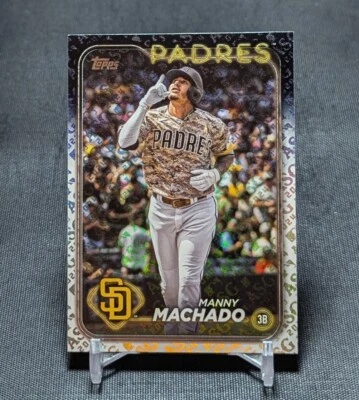 Manny Machado All Star Game Foil 2024 Topps Baseball Card #550 San Diego Padres - Image 1 of 2