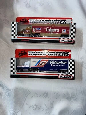 Matchbox Super Stars Transporters 1993 NASCAR #6 Valvoline & Folgers Mark Martin - Image 1 of 4
