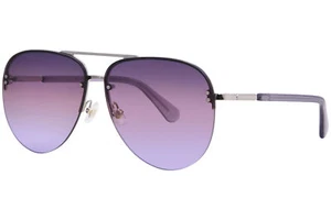 Kate Spade Jakayla/S YB7QR Sunglasses Women's Silver/Brown Gradient Violet 62mm - Picture 1 of 5