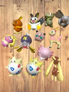 Rare TOMY Pokemon Monster Collection Vintage Figure Set of 12 NINTENDO Used - Picture 1 of 6