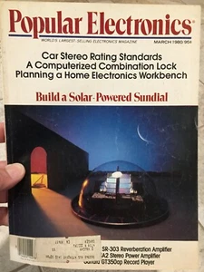 Popular Electronics March 1980 (Excellent Condition) - Picture 1 of 12