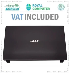 Acer Aspire 3 A315-42G A315-54 A315-54K N19C1 LCD Screen Lid Back Cover Black - Afbeelding 1 van 2