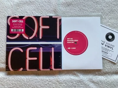 SOFT CELL - Northern Lights 7" 2018 Pic Sleeve Electronic Synth Pop Marc Almond - Image 1 of 3