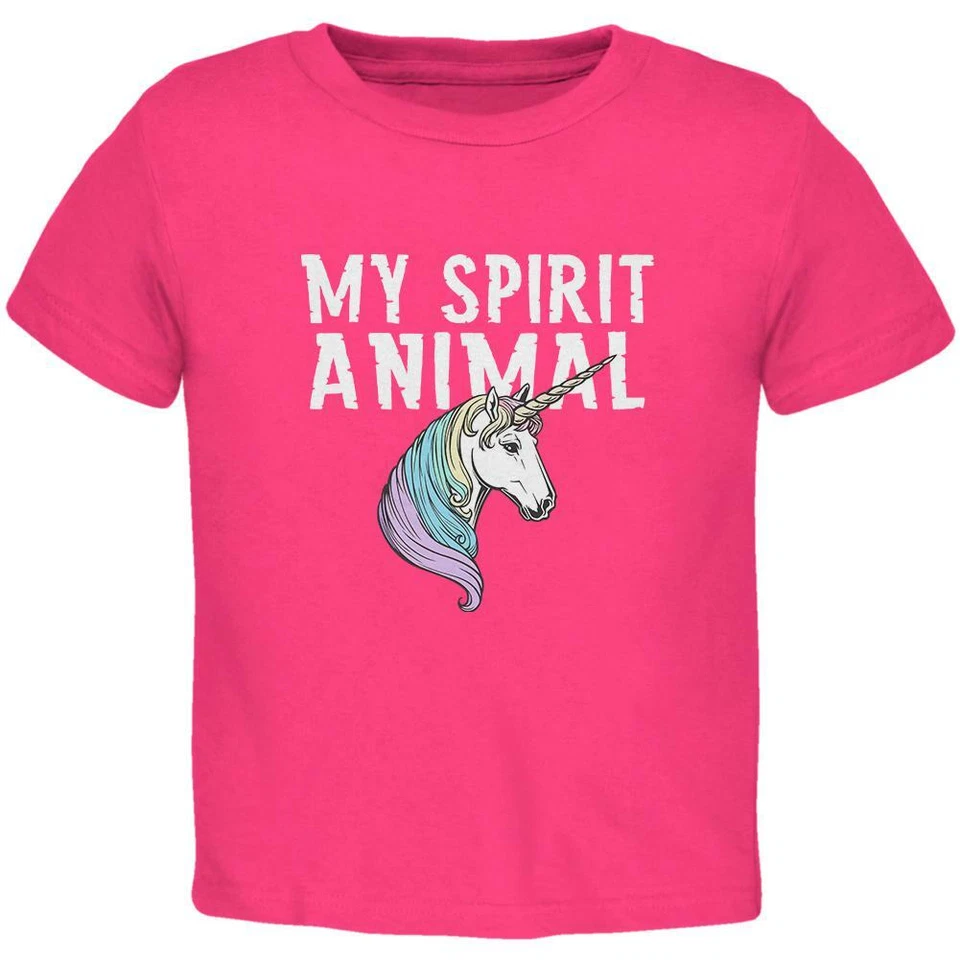 Camiseta My Spirit Animal Unicorn para niños pequeños Foto 1 de 1
