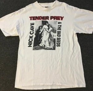 Camisa Promocional Nick Cave & The Bad Seeds Tender Prey 1988 De Colección L Pj Harvey Tom Waits - Imagen 1 de 7
