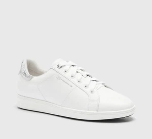 Zapatillas deportivas Frankie4 Jackie III para mujer 8,5 blancas plateadas lagarto - Imagen 1 de 10