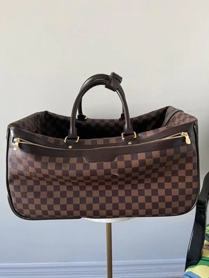 Equipaje con ruedas convertible Louis Vuitton Damier Level Eole 50 Foto 1 de 4