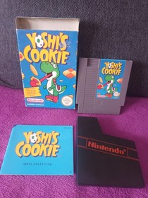 Nintendo NES Yoshi's Cookie mit OVP und Anleitung