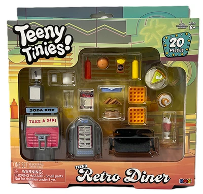 Mini juego de comida Teeny Tinies Teeny retro comedor juguete muñeca/casa de muñecas miniaturas Foto 1 de 3