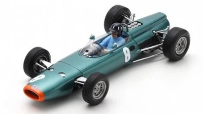 MODELLINO AUTO F1 STATICO SPARK BRM P261 WINNER MONACO GP 1964 GRAHAM HILL 1/18 - Immagine 1 di 4