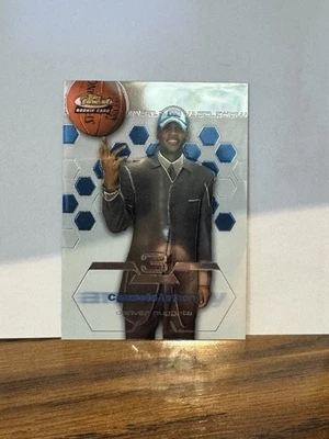 2002-03 Topps Finest - 2003-04 Rookie Carmelo Anthony #180 - Image 1 of 2