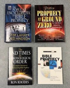 4 Books End Times Bible Prophecy, Tim Lahaye, Ron Rhodes, Mark Hitchcock - Picture 1 of 19