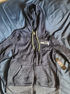 Team Apparel Seattle Seahawks Boys Small Zip Up Hoodie - Picture 1 of 19