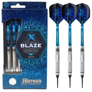 Harrows Blaze INOX Soft Tip Darts Set | Includes Travel Case | 16g & 18g | Su... - Picture 1 of 6