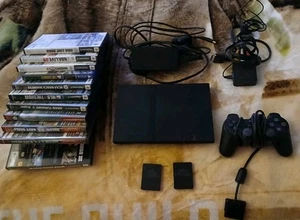 Sony Playstation 2 Console And Game Lot - Picture 1 of 6