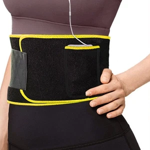 Breathable Waist Protection Belt Belly Sweat Trimmer Belt Fitness - Picture 1 of 11