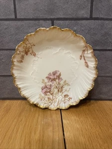 "Antiguo cuenco Limoges Francia 6"" dorado" - Imagen 1 de 10