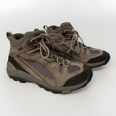 Женские туристические ботинки Vasque Alpha GTX Gore-Tex Vibram Sole серые замшевые размер 9 М 7473 - Изображение 1 из 4