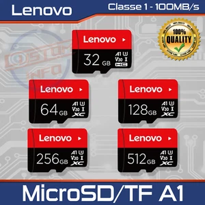 Scheda SD Lenovo di memoria ad alta velocità 32GB 64GB classe 10 Mini SD - Imagen 1 de 11