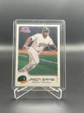 Jason Giambi 2000 Fleer Focus Masterpiece Mania Parallel #49 212/300 Athletics