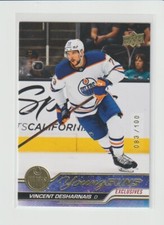 Vincent Desharnais 23-24 Upper Deck Series 1 Young Guns UD Exclusives #83/100