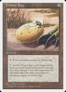 1x Triassic Egg - LP - Chronicles - SPARROW MAGIC mtg - Picture 1 of 1