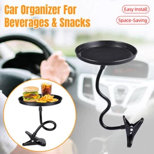 Adjustable Car Plate Tray Holder Multifunctional Food Table for Vehicle Interior - Picture 1 of 12