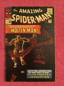 The Amazing Spider-Man #28 Marvel 1965 1st Appearance Of Molten Man