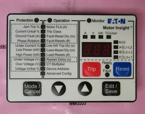 EATON CUTLER HAMMER C4411 Motor Insight Remote Display 3 2374 001B - Picture 1 of 2