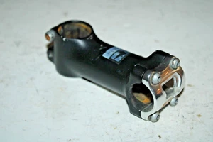 Bicycle Stem 1 1/8in Threadless 90mm 6º Rise 25.4mm Black MTB Hybrid USA Shipper - Picture 1 of 13