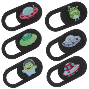 6 Pcs Chic Webcam Covers Web Cam Cover Phone Computer Laptop - Afbeelding 1 van 12