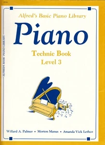 Alfred's Basic Piano Library LIBRO TÉCNICO Nivel 3 1985 Willard Palmer - Imagen 1 de 2