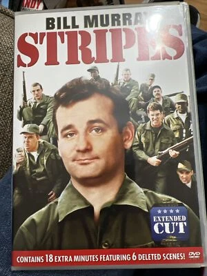 STRIPES / GROUNDHOG DAY (DVD) w/ Slipcover - Bill Murray - Comedy   Pre Owned - Image 1 of 4