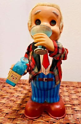 Vintage 1950’s Blushing Willy Lighted Mechanical Battery Operated UNTESTED - Image 1 of 4