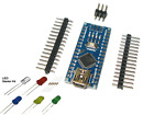 Atmega328P fejlesztőkártya USB - CH340G - Chip Nano V3.0 Arduino Atmel