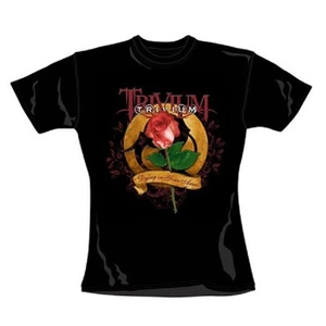 TRIVIUM - Rose Dying - Girlie Girl Damen Shirt - Größe Size L - Bild 1 von 1