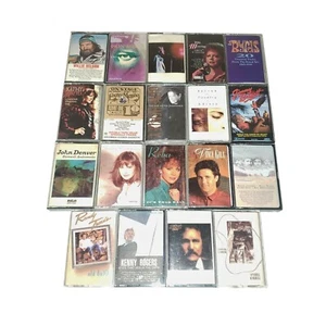 19/Lot 70s 80s 90s Country Folk Blues Cassette Tape Reba Vince Gill Bogguss - Picture 1 of 11