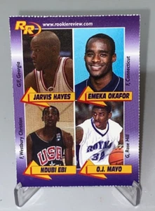 2003 Rookie Review Magazine Card Emeka Okafor, OJ Mayo, Ebi, Hayes RC Rookie #46 - Bild 1 von 4