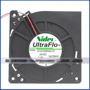 NIDEC G12C24BHAZ-53 24V 12CM 12032 for new energy vehicle cooling fan - Picture 1 of 3