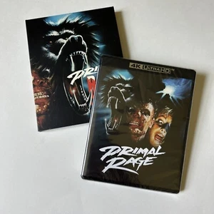 Vinegar Syndrome Primal Rage 4K UHD Blu-ray - Schuber - Carlo Rambaldi - Bonus feat - Bild 1 von 5